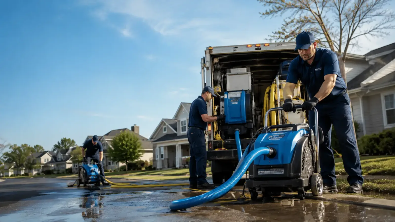 Flood Damage Cleanup in Winn, MI